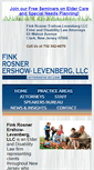 Mobile Screenshot of finkrosner.com